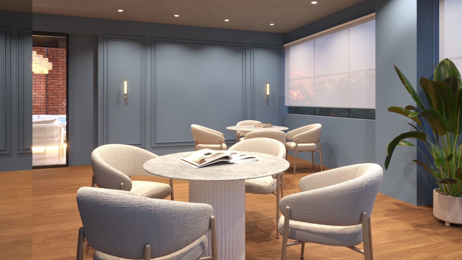 Library and lounge