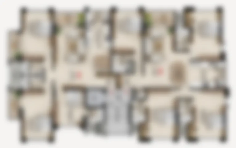 Blurred 2nd floor plan preview